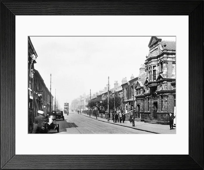 Framed Print : Victoria Road, Aston, Birmingham early 1900's Framed Print : Victoria Road, Aston, Birmingham early 1900's