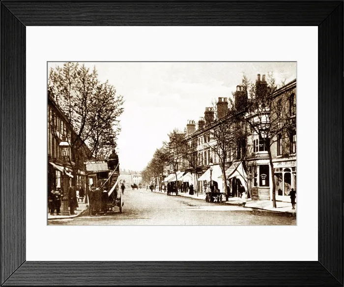 Framed Print : Birmingham Broad Street early 1900s Framed Print : Birmingham Broad Street early 1900s