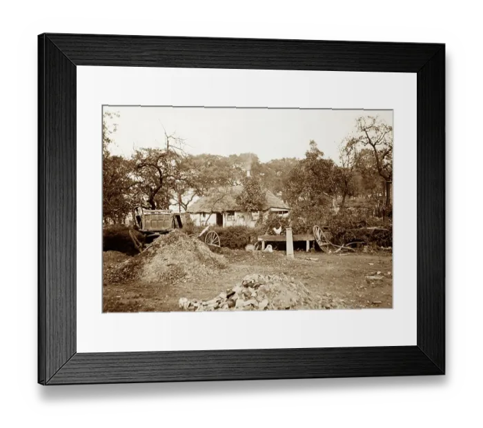 Framed Print : Market Garden opposite Lambeth Schools, Norwood, London Framed Print : Market Garden opposite Lambeth Schools, Norwood, London