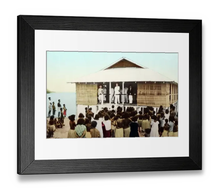 Framed Print : A Mission Hospital, Port Moresby, Papua New Guinea Framed Print : A Mission Hospital, Port Moresby, Papua New Guinea