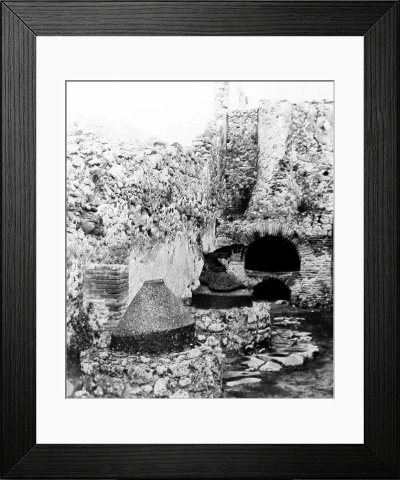 Framed Print : Bake House, Pompeii, Italy, Victorian period Framed Print : Bake House, Pompeii, Italy, Victorian period