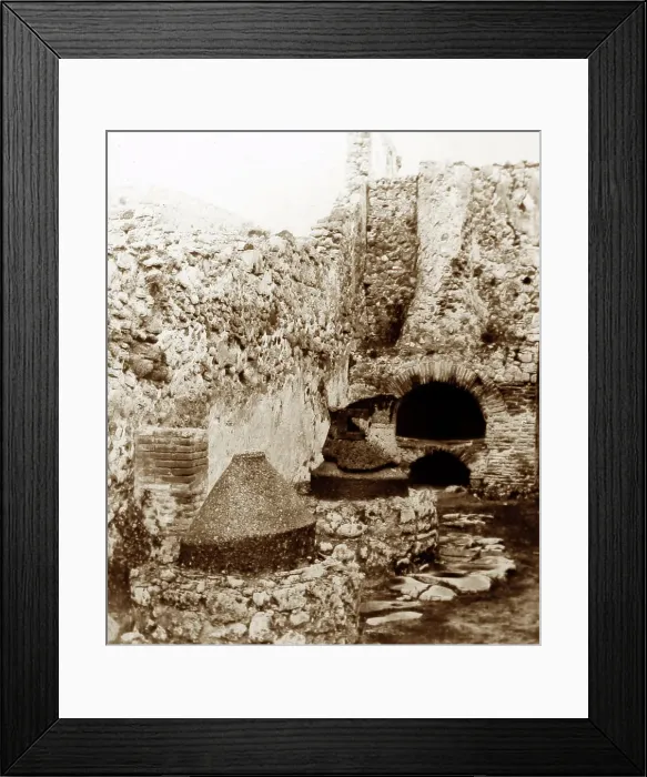 Framed Print : Bake House, Pompeii, Italy, Victorian period Framed Print : Bake House, Pompeii, Italy, Victorian period