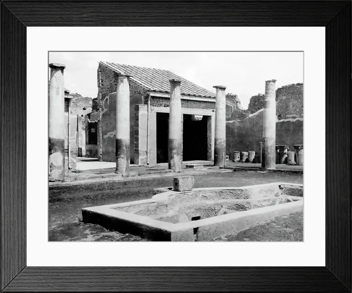 Framed Print : House of the Centaur, Pompeii, Italy, Victorian period Framed Print : House of the Centaur, Pompeii, Italy, Victorian period