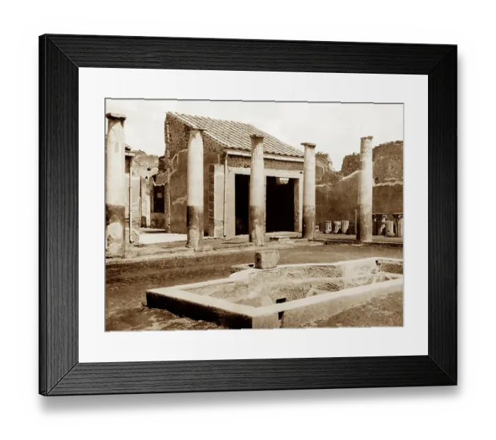 Framed Print : House of the Centaur, Pompeii, Italy, Victorian period Framed Print : House of the Centaur, Pompeii, Italy, Victorian period