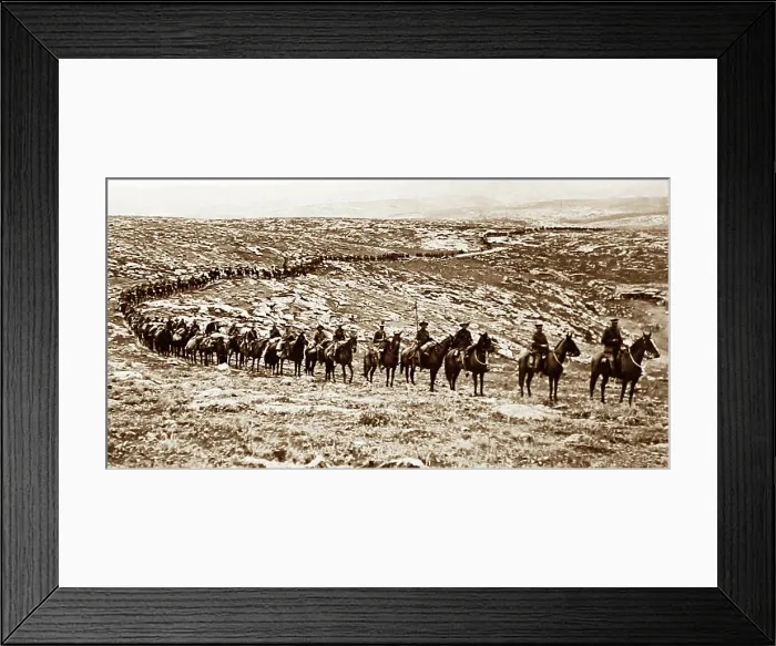 Framed Print : Australian Light Horse Regiment during the First World War Framed Print : Australian Light Horse Regiment during the First World War