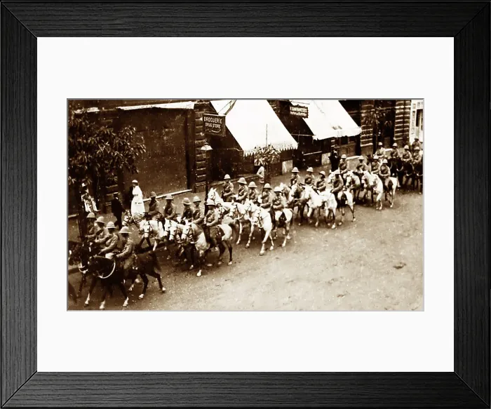 Framed Print : British Yeomanry in Egypt during the First World War Framed Print : British Yeomanry in Egypt during the First World War
