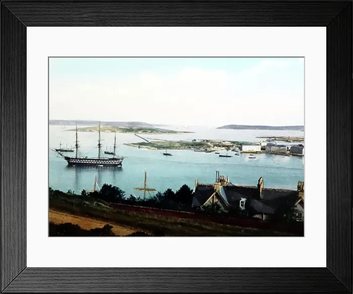 Framed Print : Queenstown, Ireland, Victorian period Framed Print : Queenstown, Ireland, Victorian period
