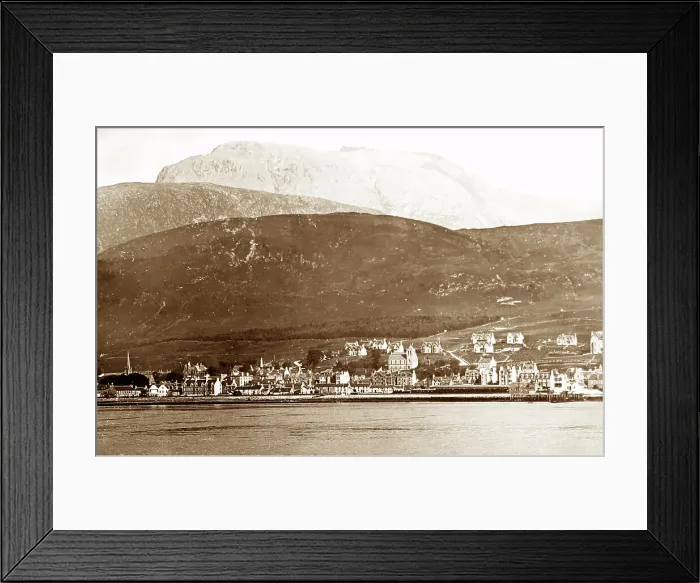 Framed Print : Ballachulish, Scotland, Victorian period Framed Print : Ballachulish, Scotland, Victorian period