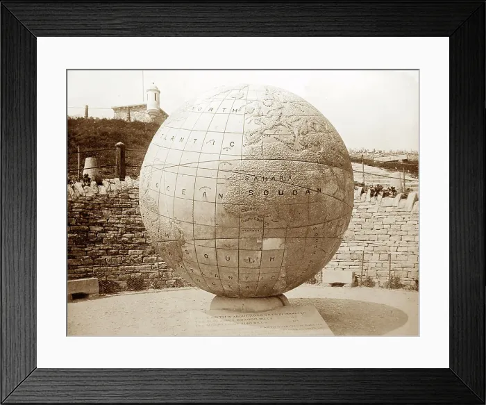 Framed Print : Swanage Globe, early 1900s Framed Print : Swanage Globe, early 1900s