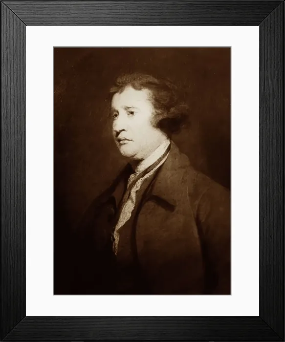 Framed Print : Edmund Burke (b1729, d1797) Framed Print : Edmund Burke (b1729, d1797)