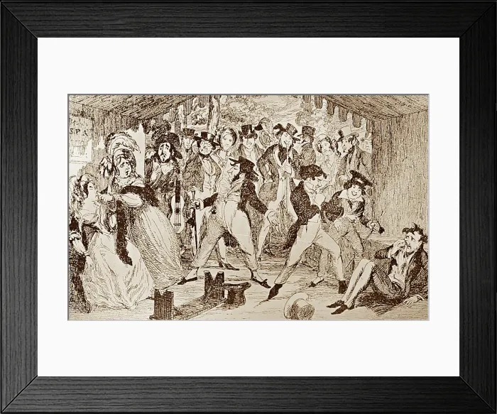 Framed Print : Royal Beulah Spa, London, Victorian period Framed Print : Royal Beulah Spa, London, Victorian period