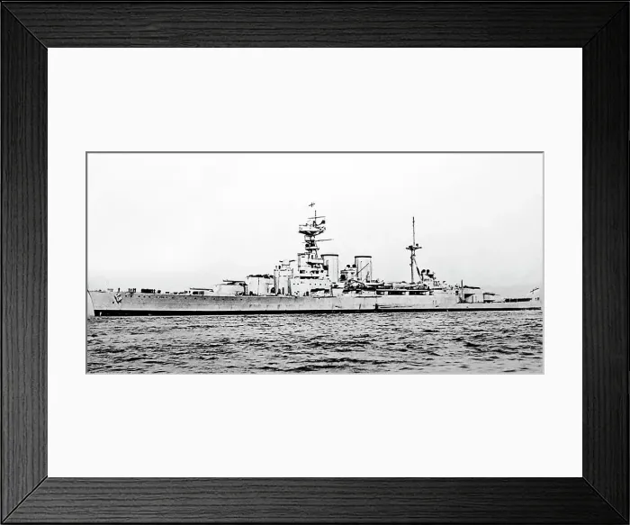 Framed Print : HMS Hood, Royal Navy, early 1990s Framed Print : HMS Hood, Royal Navy, early 1990s