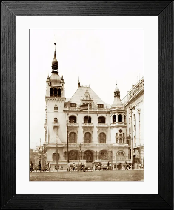Framed Print : The German Club, Shanghai, China, early 1900s Framed Print : The German Club, Shanghai, China, early 1900s
