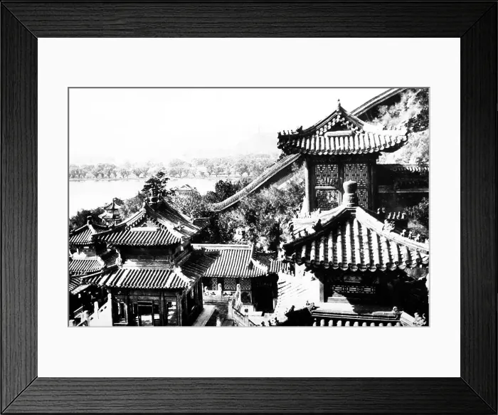Framed Print : Summer Palace, Beijing, China, early 1900s Framed Print : Summer Palace, Beijing, China, early 1900s