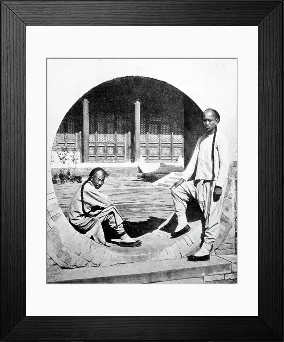 Framed Print : Temple of Ten Thousand Buddhas, Hong Kong, China Framed Print : Temple of Ten Thousand Buddhas, Hong Kong, China