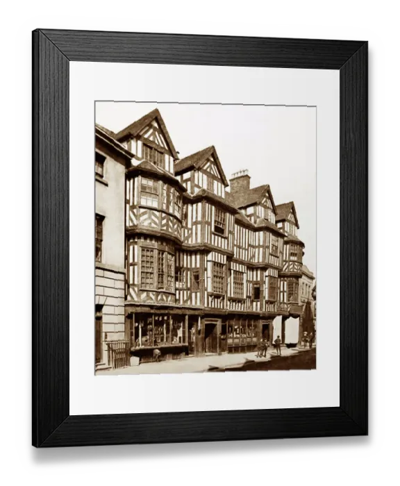 Framed Print : Ireland's Mansion, Shewsbury, early 1900s Framed Print : Ireland's Mansion, Shewsbury, early 1900s