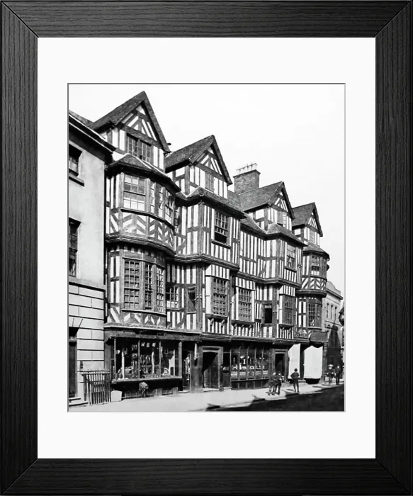 Framed Print : Ireland's Mansion, Shewsbury, early 1900s Framed Print : Ireland's Mansion, Shewsbury, early 1900s