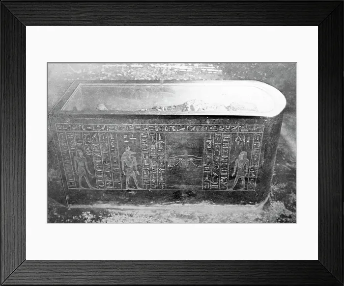 Framed Print : Sarcophagus of Ramesses I, Egypt, Victorian period Framed Print : Sarcophagus of Ramesses I, Egypt, Victorian period