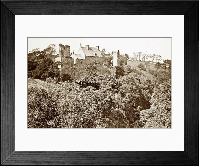 Framed Print : Rosslyn Castle, Scotland, Victorian period Framed Print : Rosslyn Castle, Scotland, Victorian period