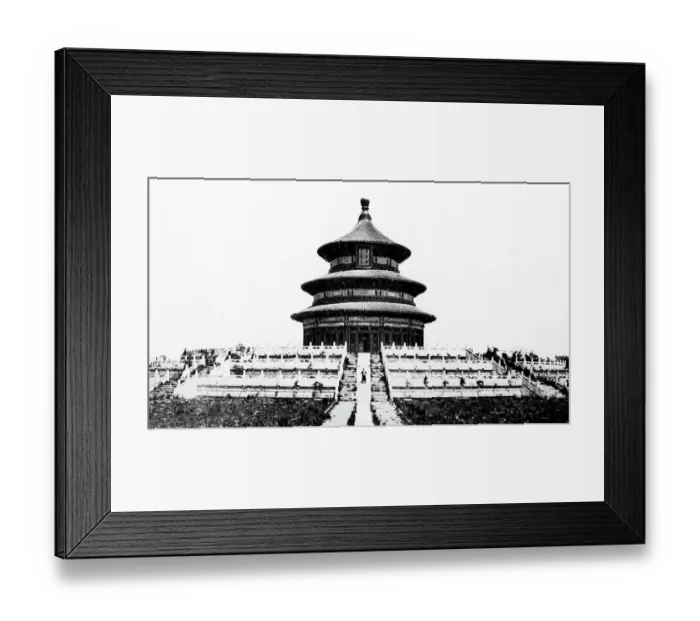 Framed Print : Temple of Heaven, Beijing, China, early 1900s Framed Print : Temple of Heaven, Beijing, China, early 1900s