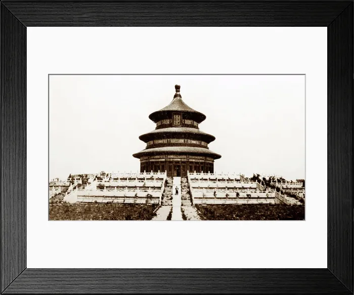 Framed Print : Temple of Heaven, Beijing, China, early 1900s Framed Print : Temple of Heaven, Beijing, China, early 1900s