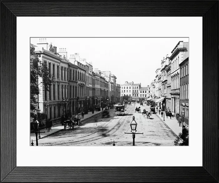 Framed Print : Donegal Place, Belfast, Ireland, Victorian period Framed Print : Donegal Place, Belfast, Ireland, Victorian period