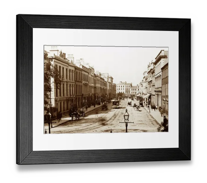 Framed Print : Donegal Place, Belfast, Ireland, Victorian period Framed Print : Donegal Place, Belfast, Ireland, Victorian period