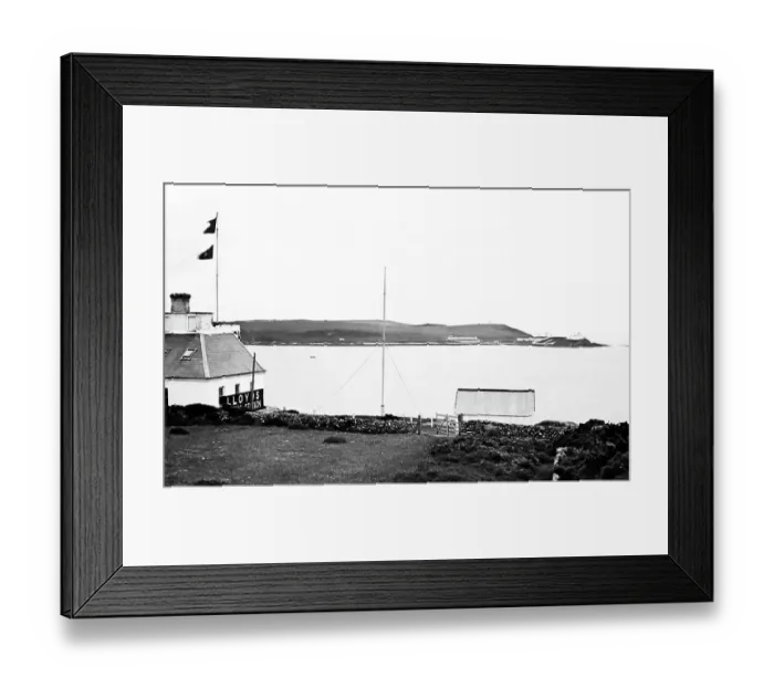 Framed Print : Roches Point, Cork, Ireland, Victorian period Framed Print : Roches Point, Cork, Ireland, Victorian period