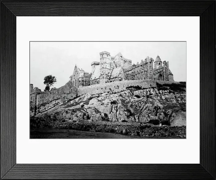 Framed Print : Rock of Cashel, Ireland, Victorian period Framed Print : Rock of Cashel, Ireland, Victorian period