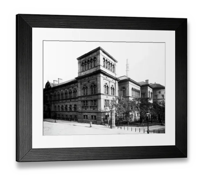 Framed Print : Medical School, Edinburgh, Scotland, Victorian period Framed Print : Medical School, Edinburgh, Scotland, Victorian period