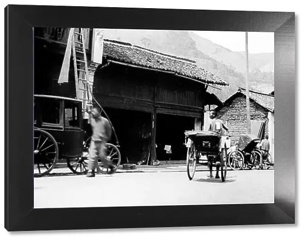 Road to the Monastery, Hangzhou, China, early 1900s