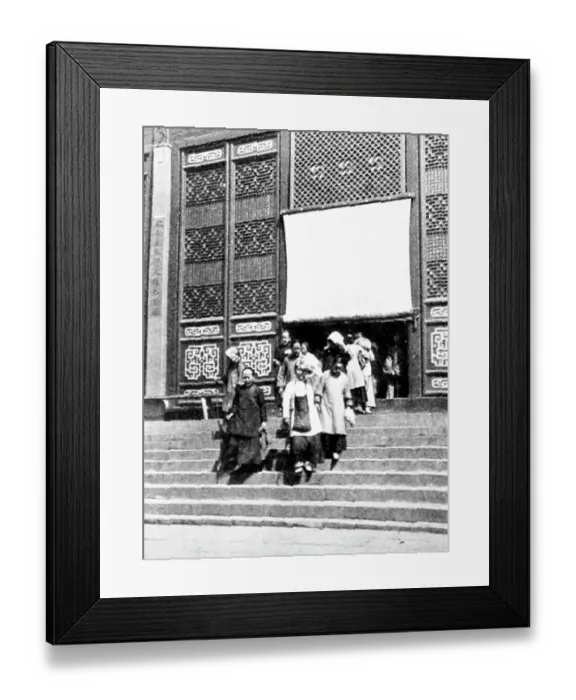 Framed Print : Ling Yin Monastery, Hangzhou, China, early 1900s Framed Print : Ling Yin Monastery, Hangzhou, China, early 1900s
