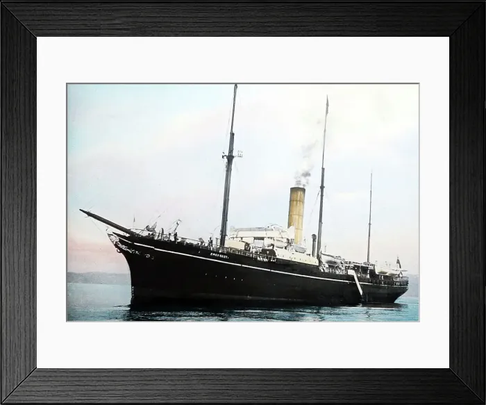 Framed Print : Steam Yacht Argonaut, Victorian period Framed Print : Steam Yacht Argonaut, Victorian period