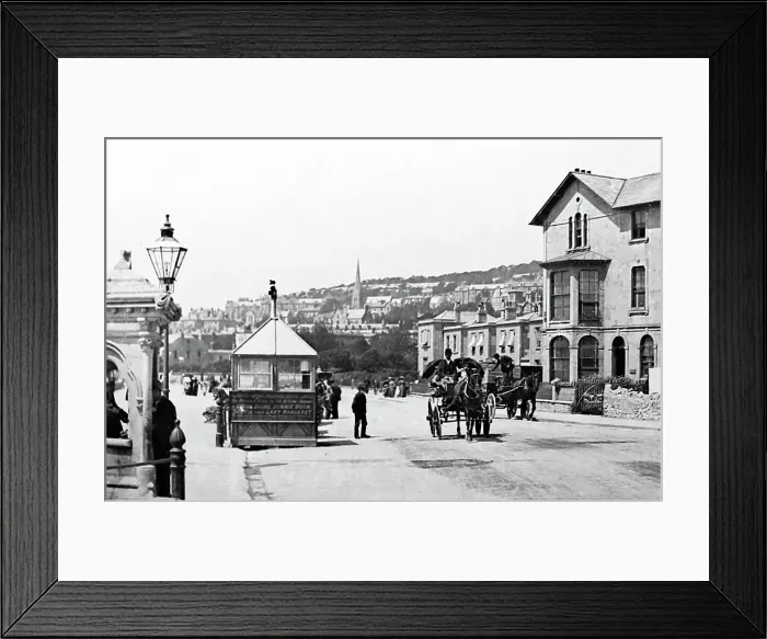 Framed Print : Weston-super-Mare, Victorian period Framed Print : Weston-super-Mare, Victorian period