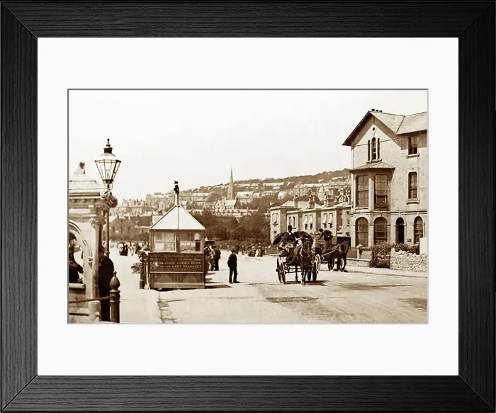 Framed Print : Weston-super-Mare, Victorian period Framed Print : Weston-super-Mare, Victorian period
