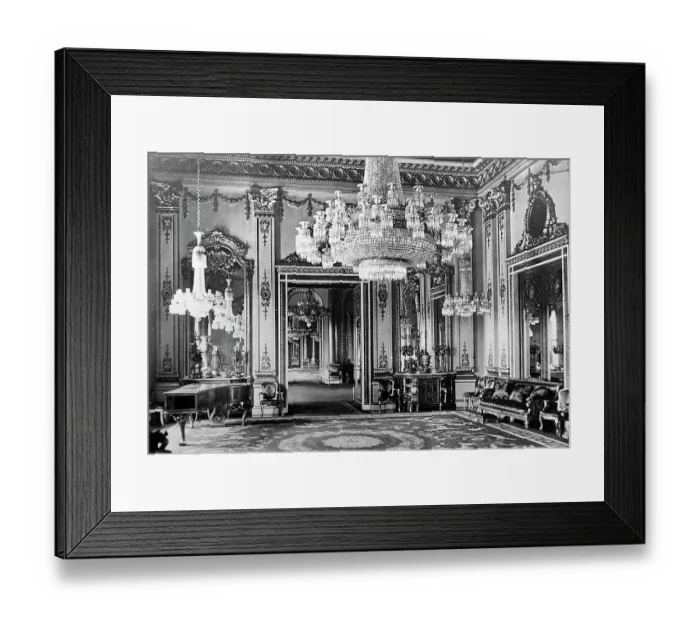 Framed Print : White Drawing Room, Windsor Castle, Victorian period Framed Print : White Drawing Room, Windsor Castle, Victorian period
