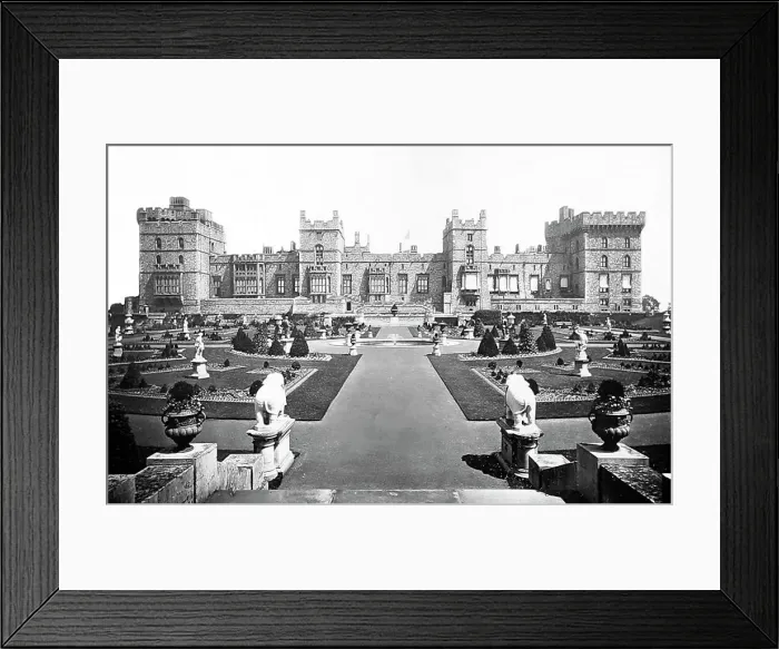 Framed Print : East Terrace, Windsor Castle, Victorian period Framed Print : East Terrace, Windsor Castle, Victorian period