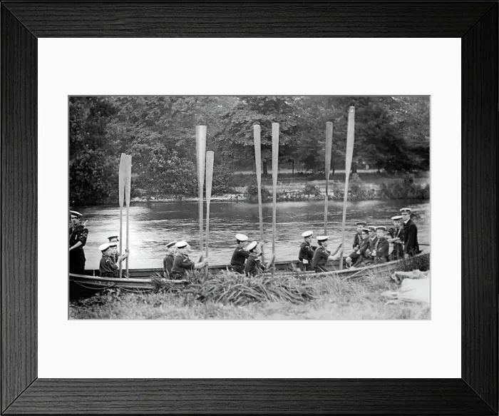 Framed Print : Kingston upon Thames Sea Scouts, early 1900s Framed Print : Kingston upon Thames Sea Scouts, early 1900s