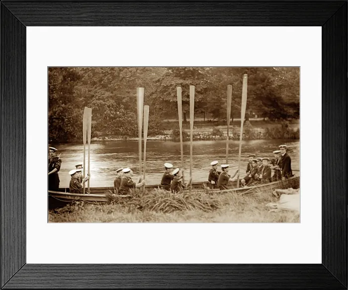 Framed Print : Kingston upon Thames Sea Scouts, early 1900s Framed Print : Kingston upon Thames Sea Scouts, early 1900s