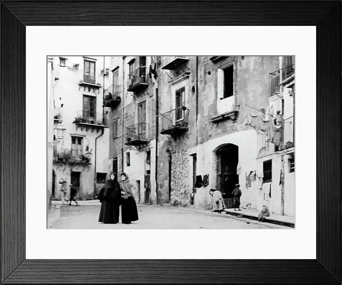 Framed Print : Monreale, Palermo, Sicily, Italy, early 1900s Framed Print : Monreale, Palermo, Sicily, Italy, early 1900s