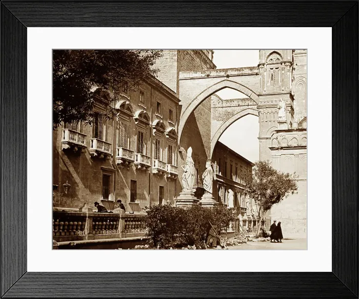 Framed Print : Palermo Cathedral, Sicily, Italy, early 1900s Framed Print : Palermo Cathedral, Sicily, Italy, early 1900s