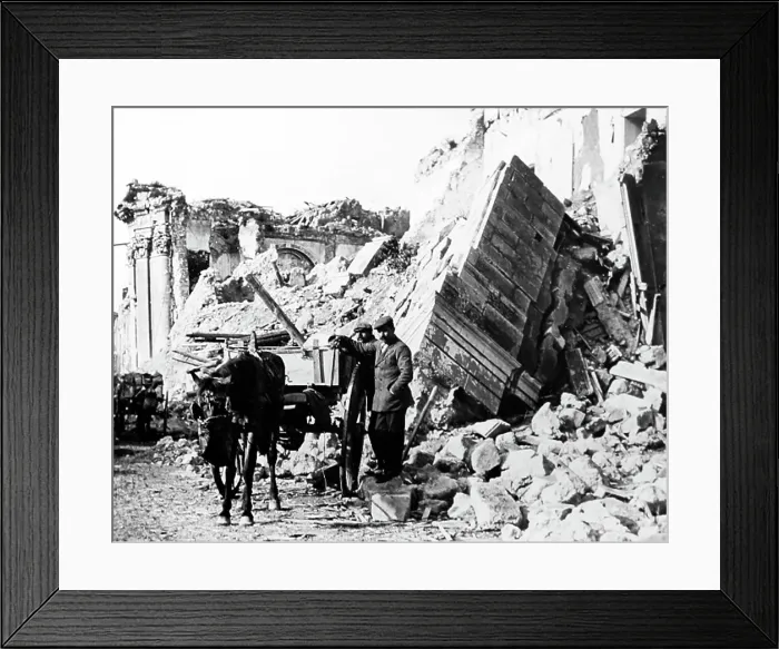 Framed Print : Messina, Sicily, Italy in 1910 Framed Print : Messina, Sicily, Italy in 1910