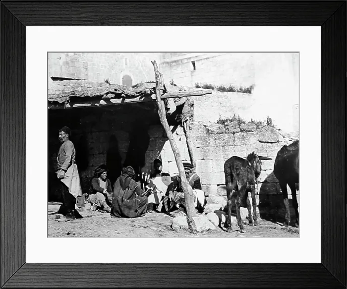 Framed Print : Forge, Nazareth, Israel, early 1900s Framed Print : Forge, Nazareth, Israel, early 1900s