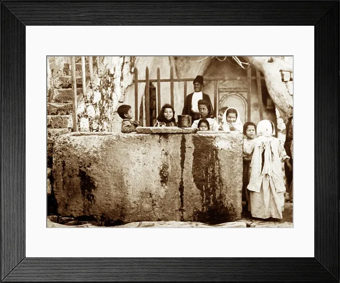 Framed Print : House of Simon the Tanner, Jaffa, Israel, early 1900s Framed Print : House of Simon the Tanner, Jaffa, Israel, early 1900s