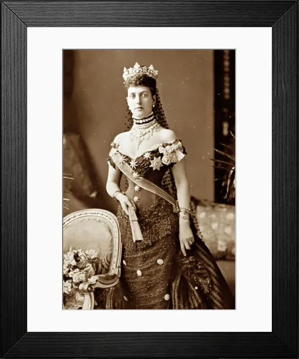 Framed Print : Princess Victoria, Princess of Wales, Victorian period Framed Print : Princess Victoria, Princess of Wales, Victorian period