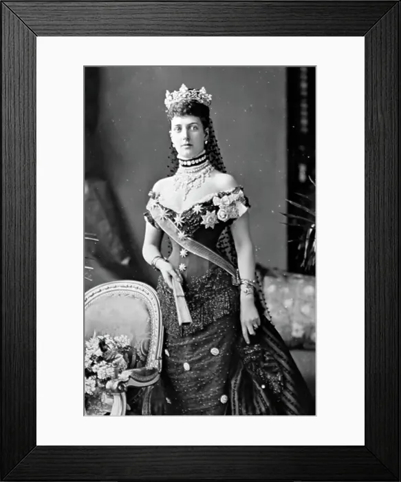 Framed Print : Princess Victoria, Princess of Wales, Victorian period Framed Print : Princess Victoria, Princess of Wales, Victorian period