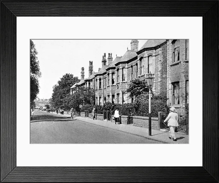 Framed Print : Altrincham Oxford Road early 1900s Framed Print : Altrincham Oxford Road early 1900s