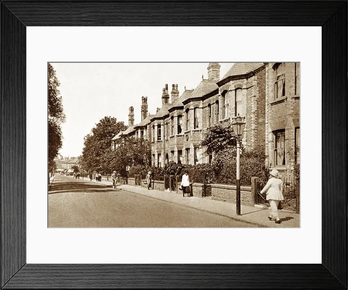 Framed Print : Altrincham Oxford Road early 1900s Framed Print : Altrincham Oxford Road early 1900s