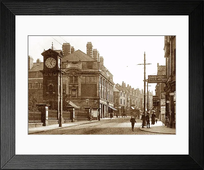 Framed Print : Altrincham Stamford New Road early 1900s Framed Print : Altrincham Stamford New Road early 1900s