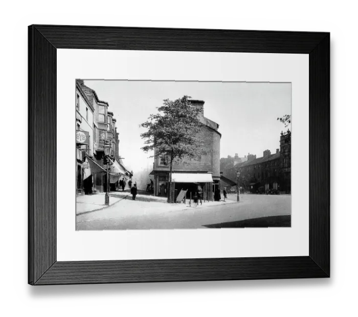 Framed Print : Skipton, Sheep Street and High Street Framed Print : Skipton, Sheep Street and High Street
